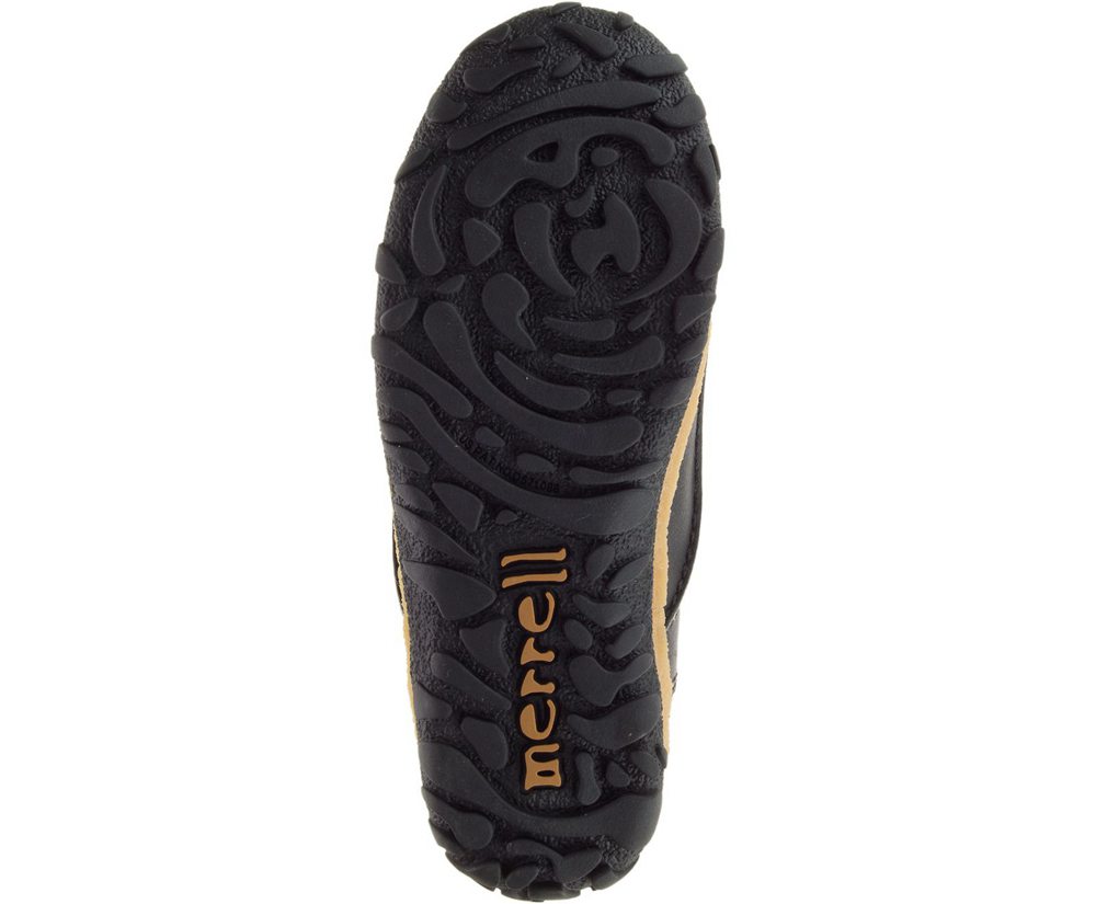 Merrell Boots Black - Tremblant Pull On Polar Waterproof - Womens 40RXPVJIN